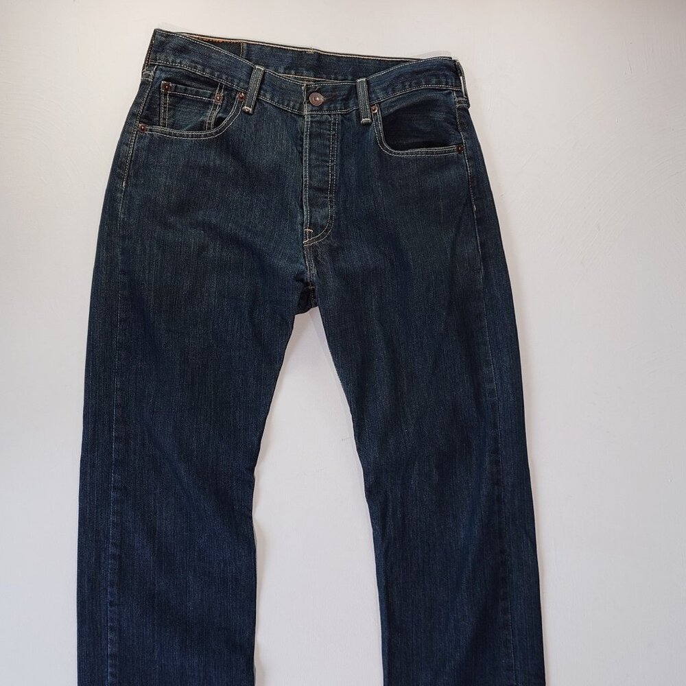 Levi's 501 Button Fly Indigo 30 x 28